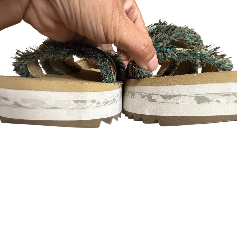 Teva Flatform Ceres Platform Sandals in Double Double Diamond size 9 Boho Aztec - Picture 7 of 15